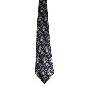 U.S Navy silk tie 57” long 4” by Larson